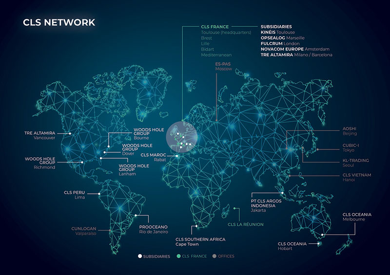 CLS network map