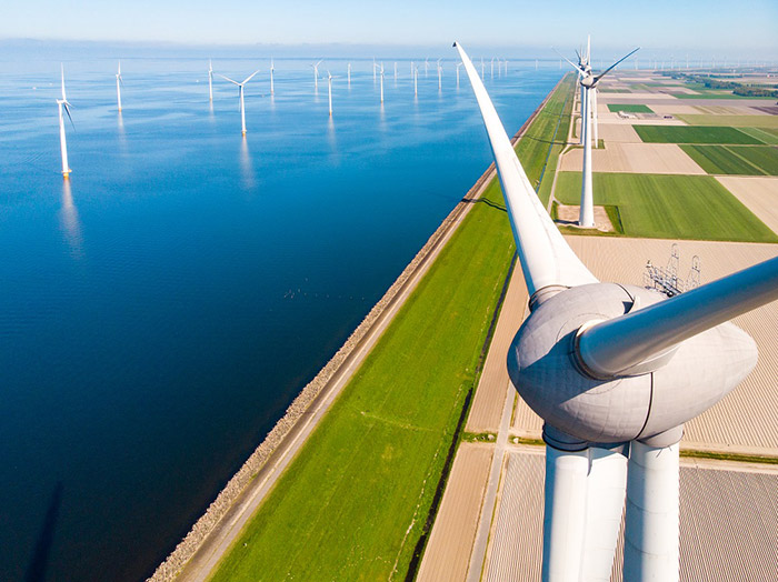 Wind offshore farm