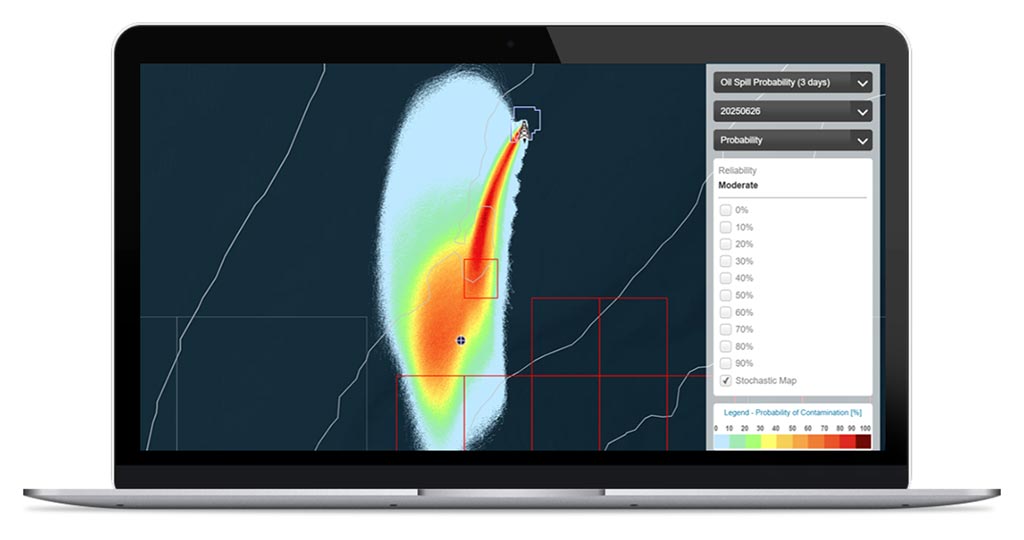 oil spill probabilitic modeling