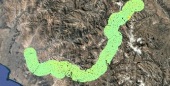 historical insar peru central road corridor
